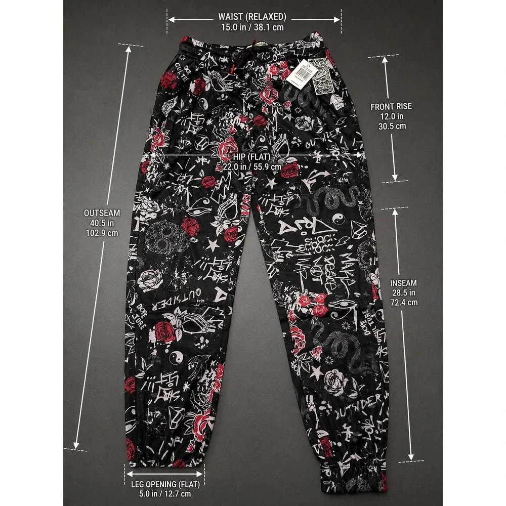 Dope Culture-Joggers By Fresh Prints-Medium-Front Pockets & Back Pocket- NWT‎